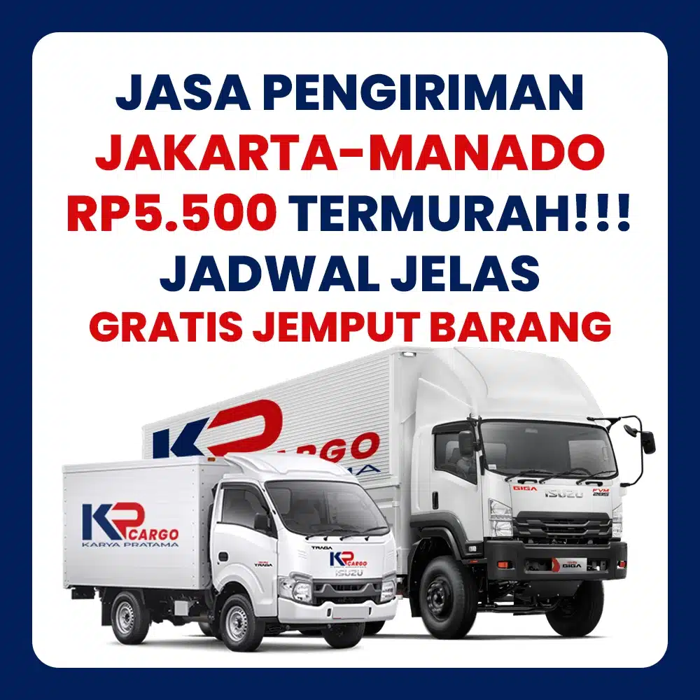 ekspedisi jakarta manado