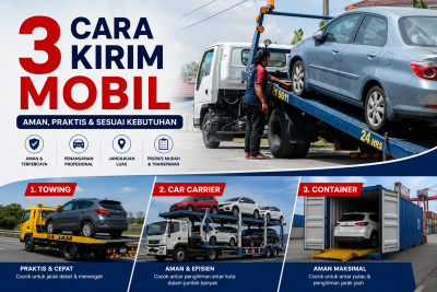 3 cara kirim mobil