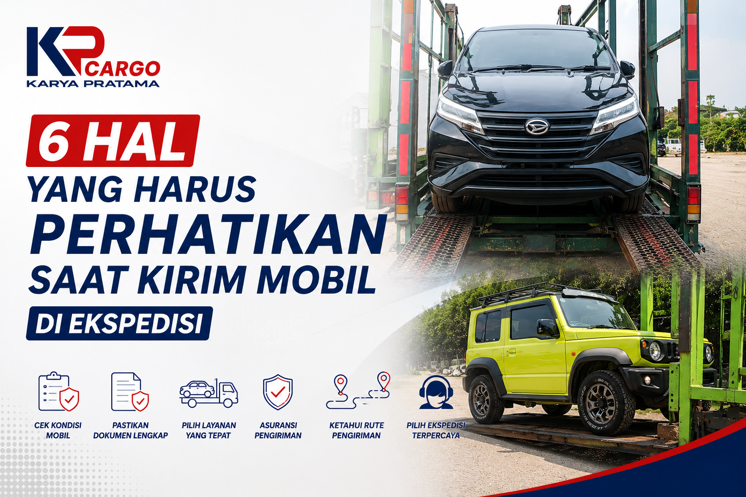 6 hal penting sblm kirim mobil